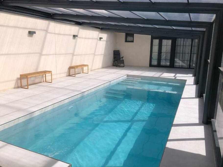 Alojamiento El Pez Casa Con Piscina Climatizada Villafranca de los Caballeros Buitenkant foto