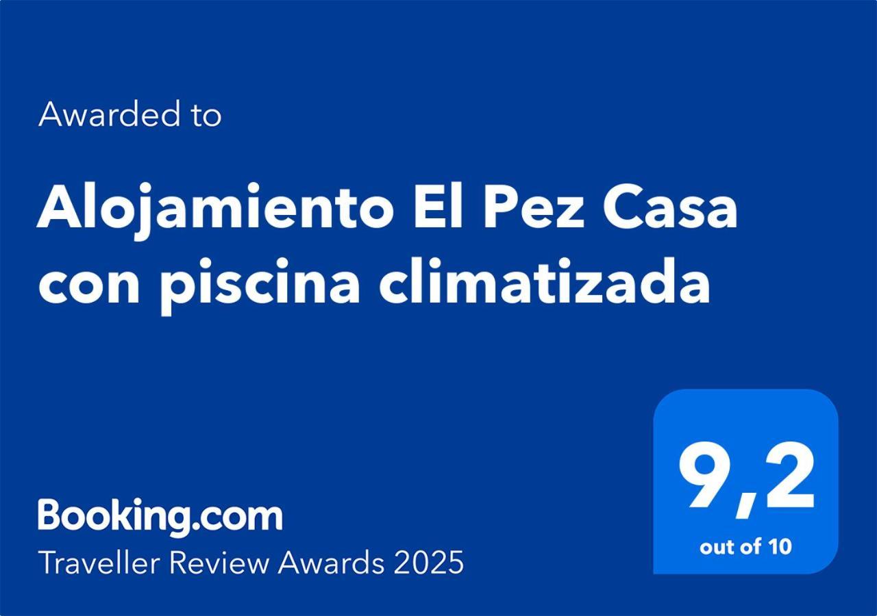 Alojamiento El Pez Casa Con Piscina Climatizada Villafranca de los Caballeros Buitenkant foto